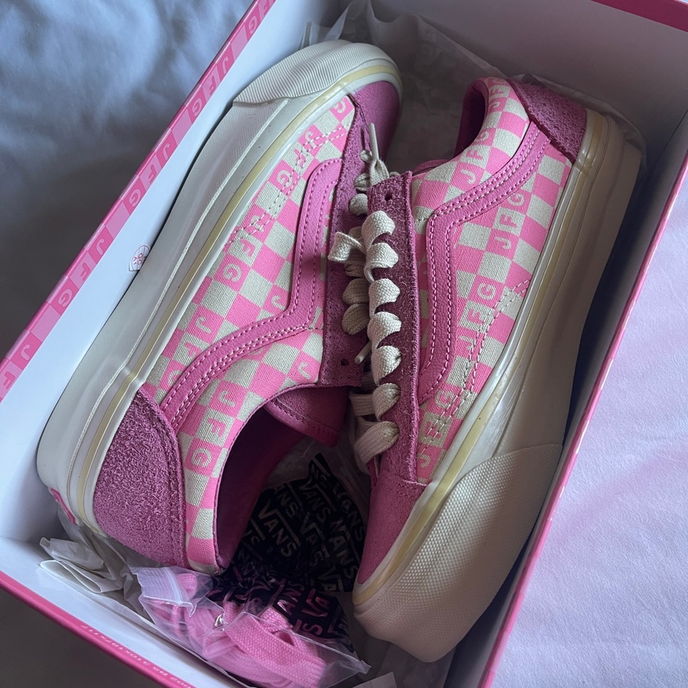 Deadstock Joe Fresh Goods x Vans Pink Sneakers